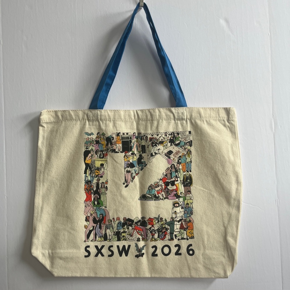 SXSW 2026 Limited Edition Canvas Tote Bag | NEW